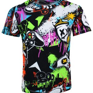 Shirtje Joystick zwart